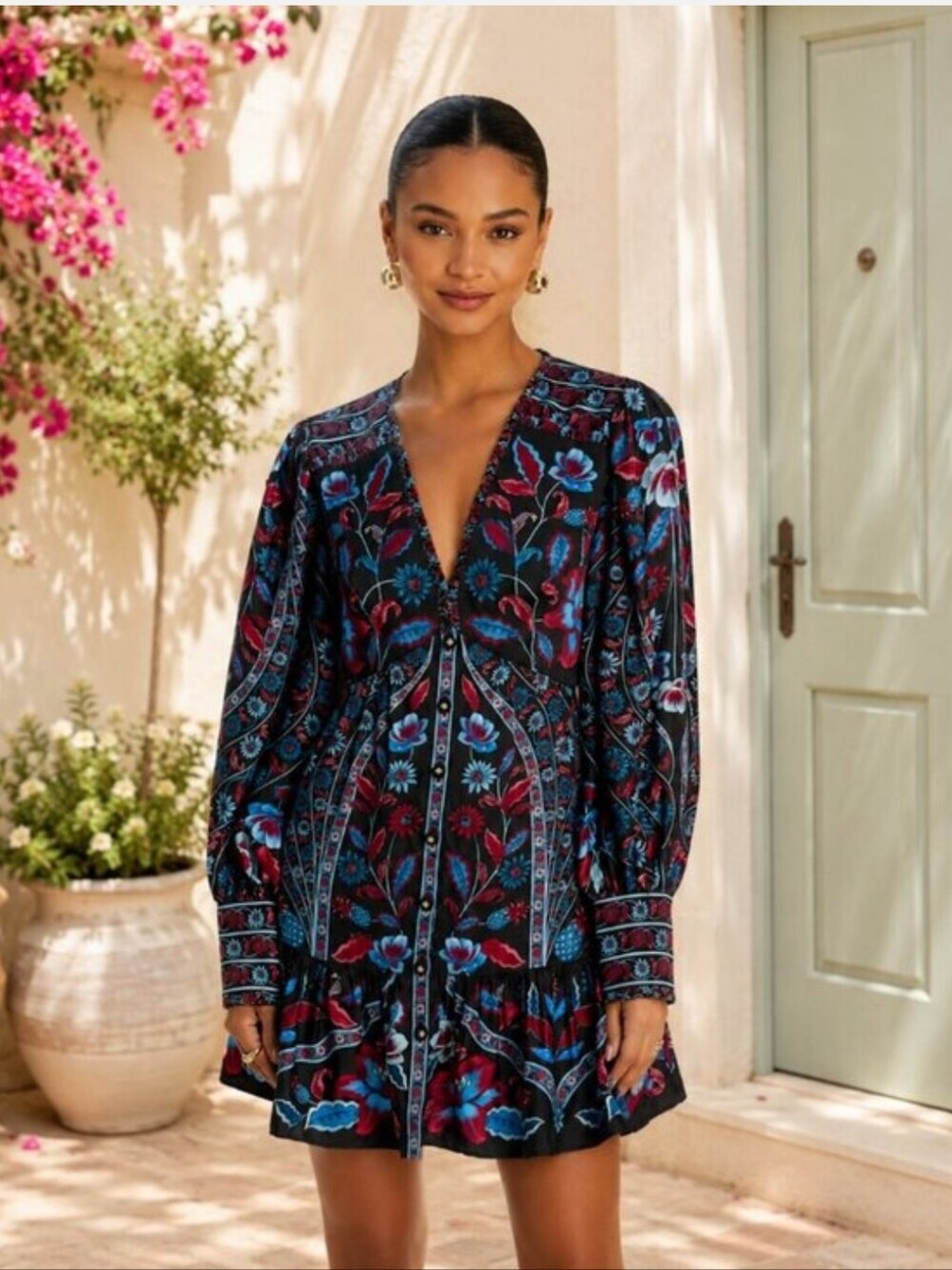 Farm Rio Mini Dress - Picture 3 of 10